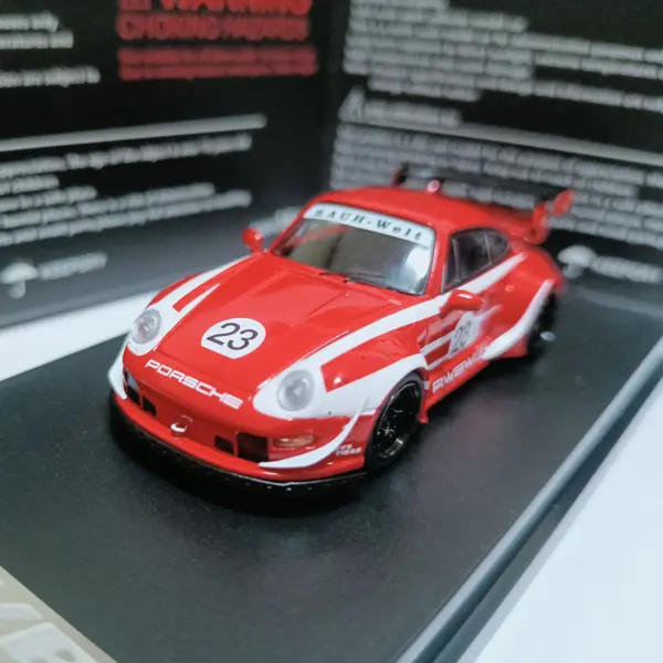 1:64 Porsche 911 993 RWB Diecast Model - Image 2