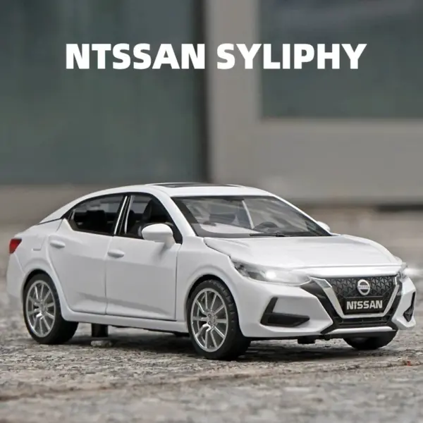 1:32 Nissan Sylphy Diecast Metal Car Model - Image 2