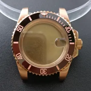 NH35 GMT Steel Watch Case 40.5mm Silver 172 S53a081e42ff1457da4147f2bcdb1a3fbq