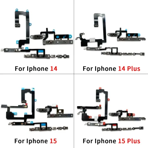 Power Button Flex Cable for iPhone 13-15 Pro Max - Image 5