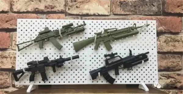 4PCS 1:6 Scale Gun Model Display Stands - Image 6