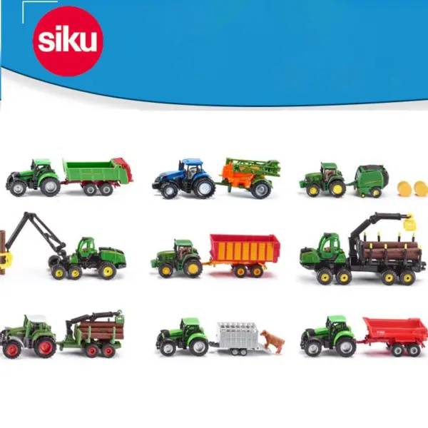 1:87 Scale Diecast Alloy SIKU 1665 Tractor Model - Image 3