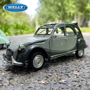 WELLY 1:24 Citroen 2CV 6 Charleston Model 9 S53d028679b8f4280ba3cf8df92c976b31