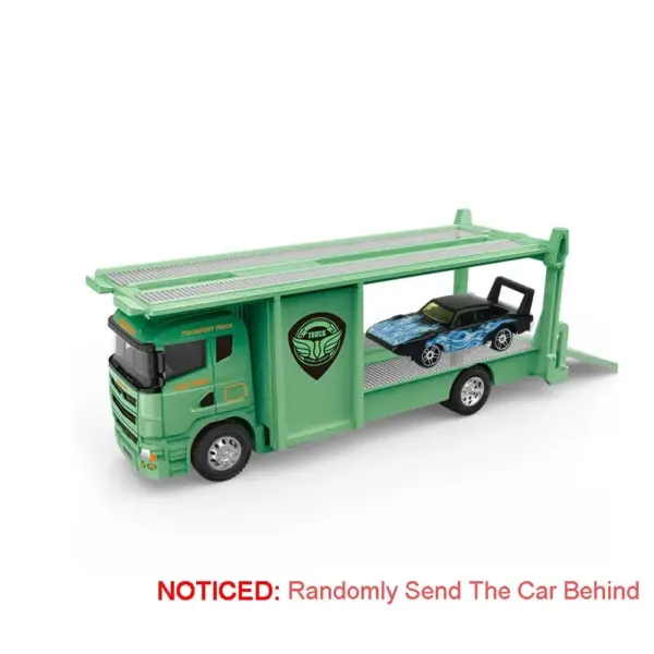 1:64 Diecast Alloy Trailer Model Toy Car - Image 20