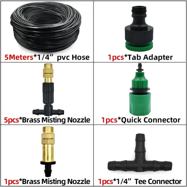 5M-30M Outdoor Misting Cooling System - Image 25