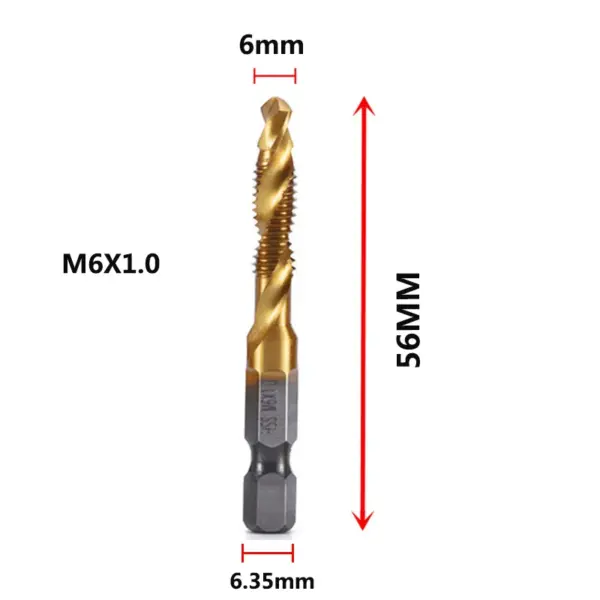 HSS Metric Tap Drill Bits Set M3 to M10 - Image 32