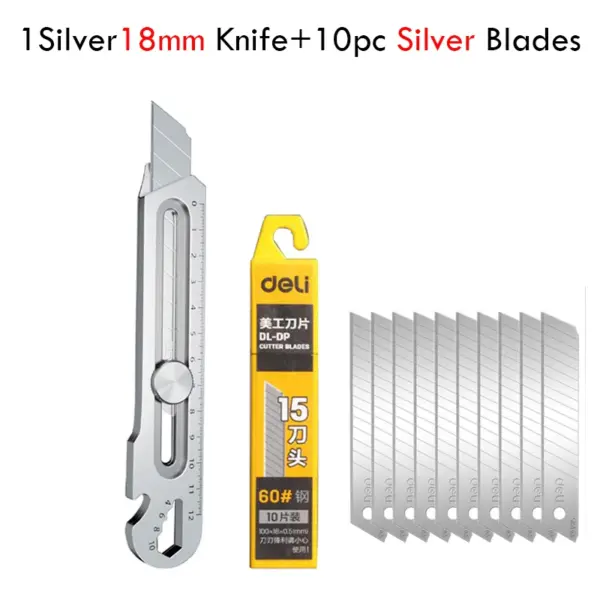 6-in-1 Multifunctional Stainless Steel Utility Knife - Image 17