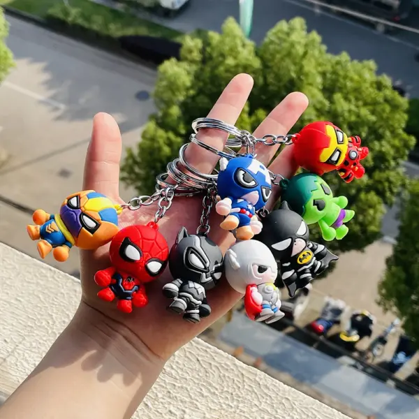 Marvel Avengers Keychain Set with Iron Man - Image 2