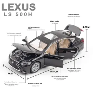 1:32 Lexus LS500H Diecast Model Car 14 S5499b33137e2465ba61ce7963926a355V