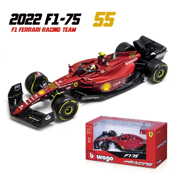 Bburago 1:43 F1 Diecast Car Model Collection - Image 29