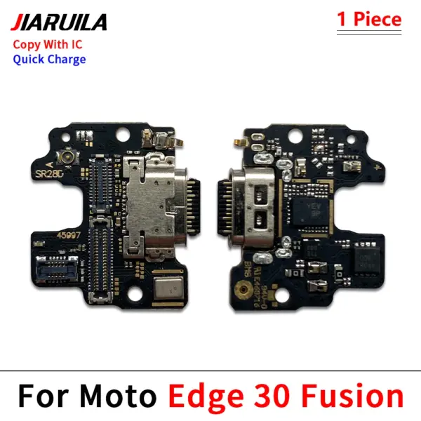 USB Charging Port Flex Cable For Moto Edge 20 Lite S - Image 10