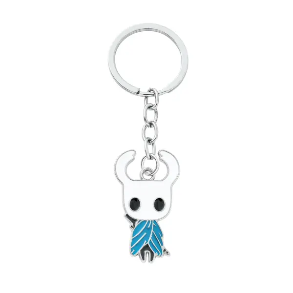 Hollow Knight Octopus Metal Keychain - Image 8