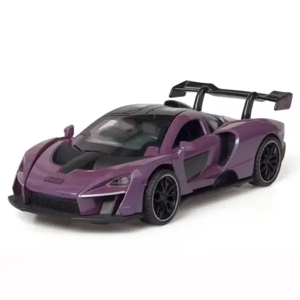 1/32 Senna Car Model Metal Diecast Vehicle - Image 7
