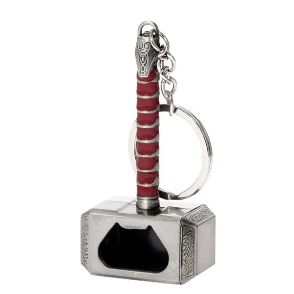 Thor Hammer Keychain Bottle Opener - Image 3