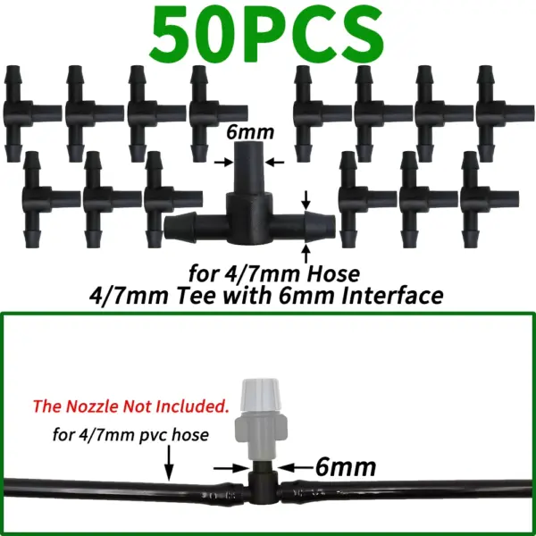 20PCS 3/5mm Hose Connectors for Drip Irrigation - Image 19