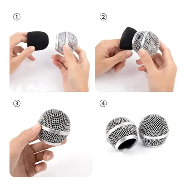 Microphone Grille for Shure PG58 PG48 Replacement - Image 2