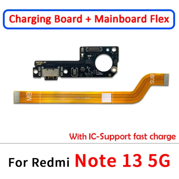 Xiaomi Redmi Note 13 Pro USB Charging Port Flex Cable - Image 18