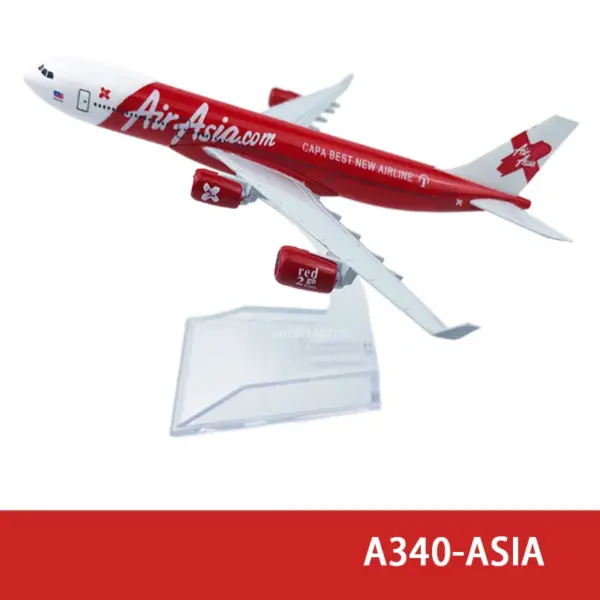 Diecast Airbus A320 Airplane Model 15CM - Image 16