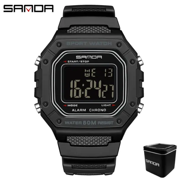 SANDA 2156 Digital Sports Watch for Men - Image 11