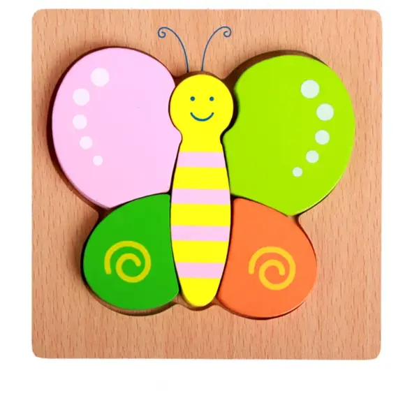 Wooden 3D Animal Puzzle for Early Learning - Image 8