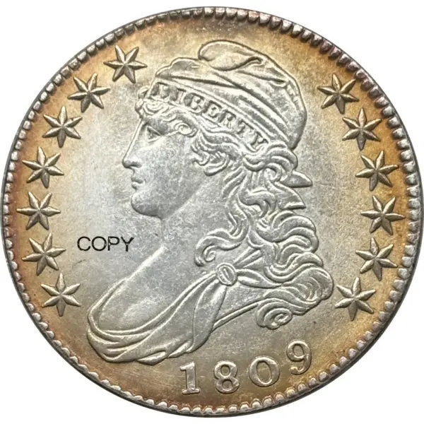 Capped Bust Commemorative Half Dollar Replica - Image 5