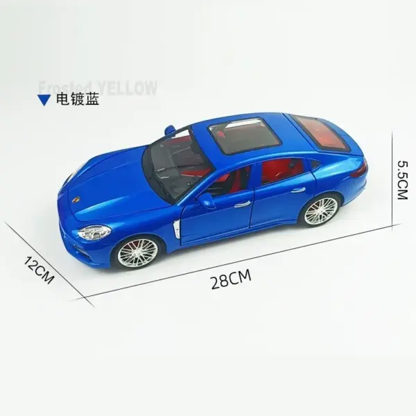 1:18 Metal Porsche Panamera Model Car - Image 8