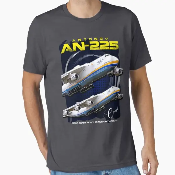 Antonov AN-225 Mriya Cotton T-Shirt Large - Image 11