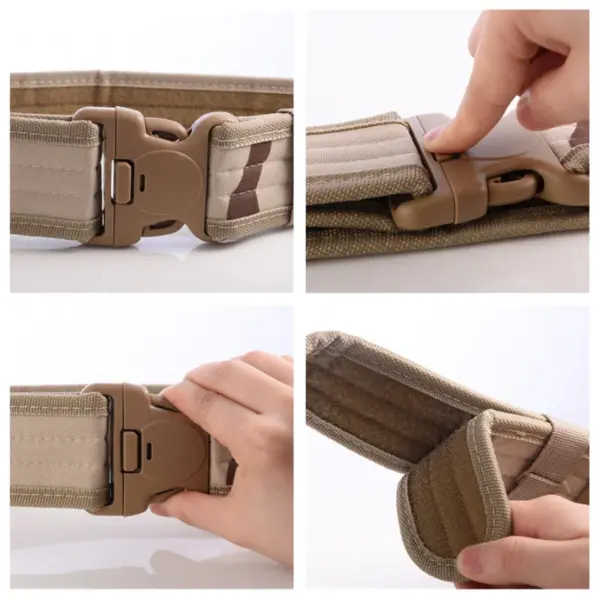 FRALU Combat Tactical Canvas Belt Men - Image 3