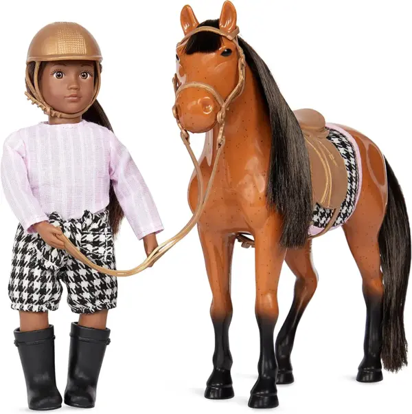 Lori 6-Inch Riding Doll Quarter Horse Set - Image 7