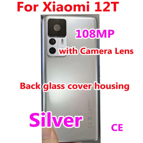 High-Quality Xiaomi Mi 12T Back Cover Housing - Image 7