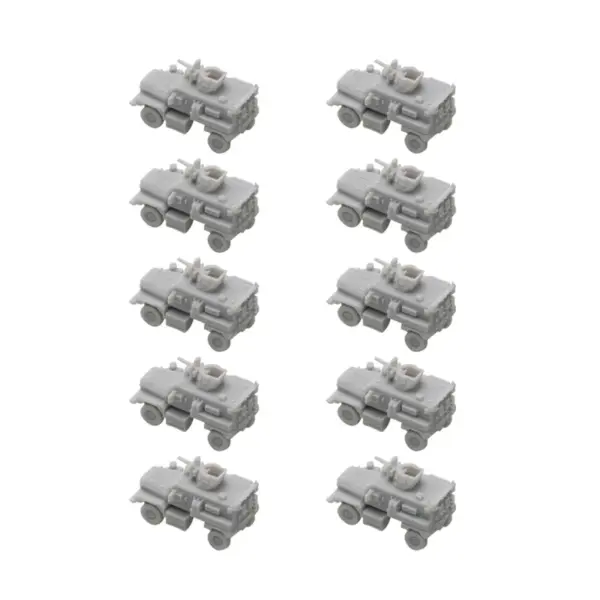 10PCS Resin Cougar MRAP Model Kits - Image 9