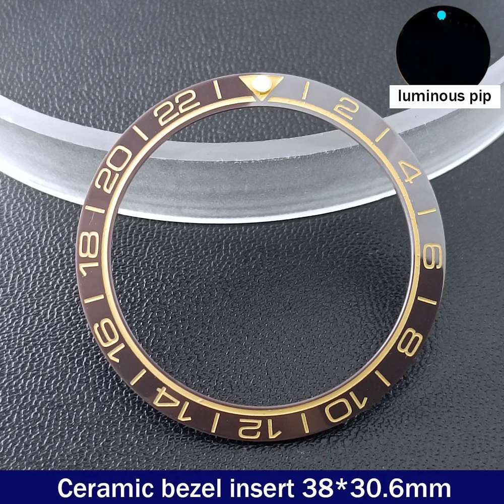 Ceramic Bezel Insert for 40mm Men's Watch 128 Ceramic Bezel Insert for 40mm Men's Watch - Image 128