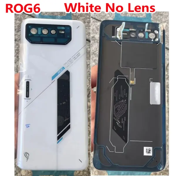 Back Glass Battery Cover for Asus ROG Phone 6D - Image 2