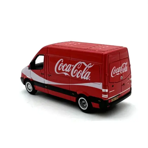 1:76 Mercedes-Benz Coca-Cola Van Collectible Model - Image 5