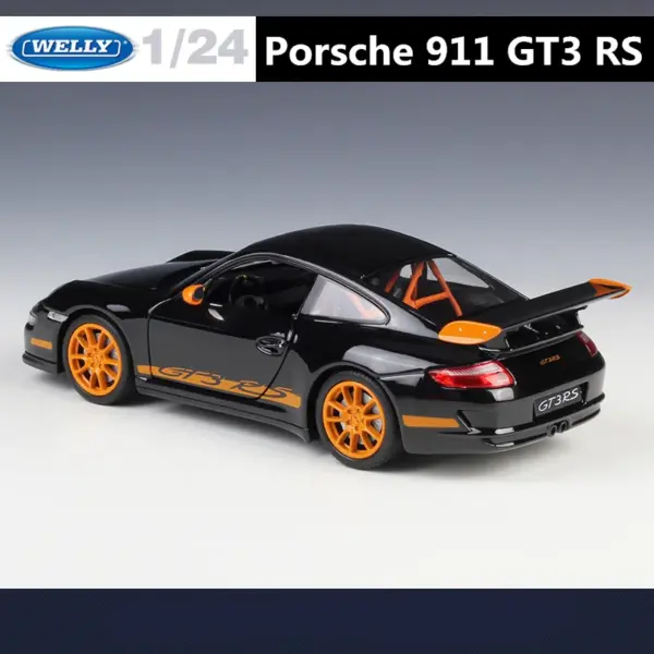 1:24 WELLY Porsche 911 GT3 RS Alloy Model - Image 5