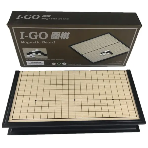 Folding Go Game Chess Set with 361 Pieces - Image 4
