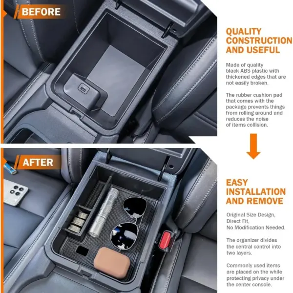 Nissan Sentra Center Console Organizer 2020-2025 - Image 4