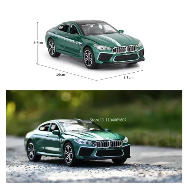 1:32 M8 Alloy Diecast Mini SUV Model Car - Image 8