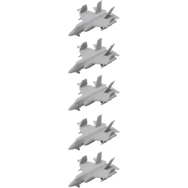 5PCS F-35C Stealth Fighter Model Airplanes - Image 10