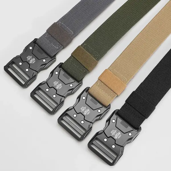 FRALU Tactical Elastic Belt with Metal Buckle - Image 5