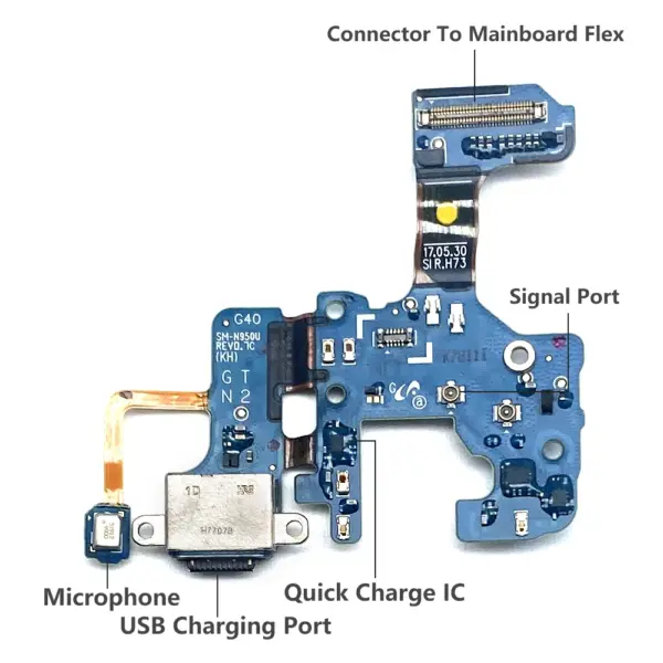 USB Fast Charging Port Dock for Samsung Note Series - Image 5