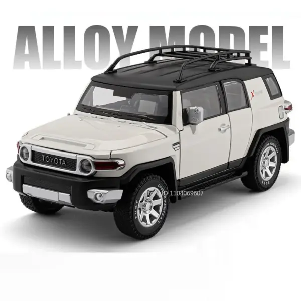 1:24 Alloy Diecast Prado LC250 Model Car - Image 12