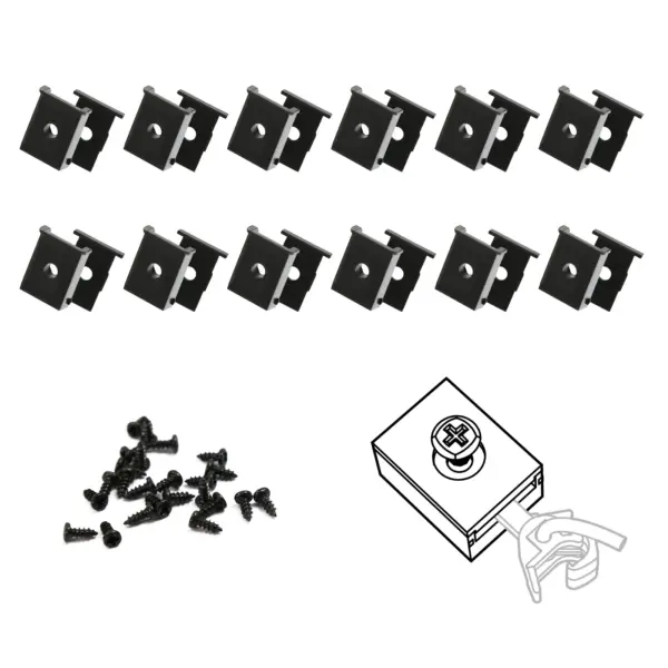 24pcs HO Scale Couplers Holder Set - Image 2