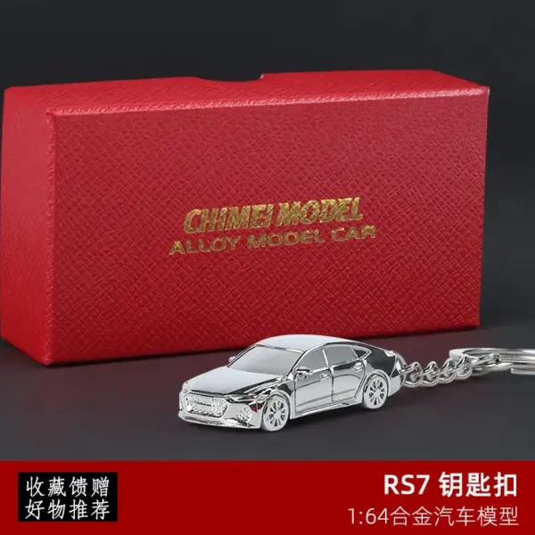 1:64 Nissan GTR-R34 Audi RS7 Keychain Ornament - Image 8