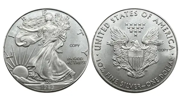 Liberty Silver Plated Commemorative Coin - Image 5
