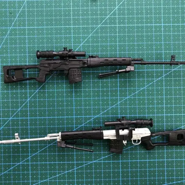 1/6 Scale SVD Sniper Rifle Model Black - Image 2