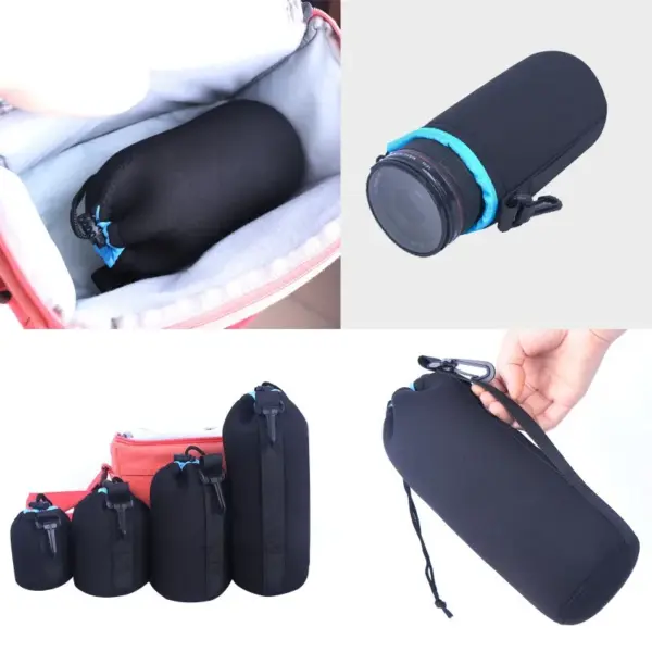 Waterproof Neoprene Lens Pouch for DSLR Lenses - Image 5