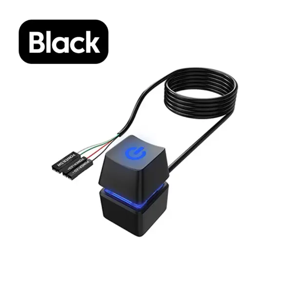Computer Desktop Power On/Off Switch with LED - Image 7