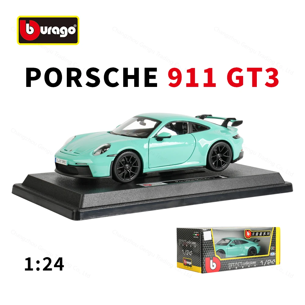 Bburago 1:24 Porsche 911 GT3 Diecast Model 8 Bburago 1:24 Porsche 911 GT3 Diecast Model - Image 8