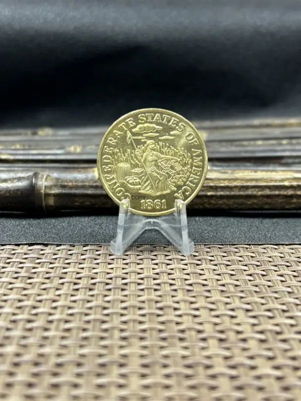 Confederate CSA 20 Dollar Commemorative Coin - Image 3